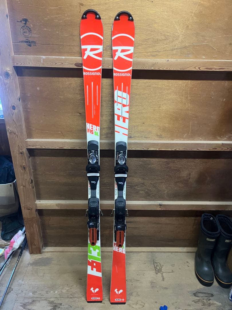 ROSSIGNOL HERO FIS SL スキー 赤