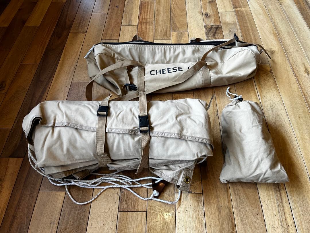 【セット】 DOD チーズタープ (S) タン トンガリハット 付