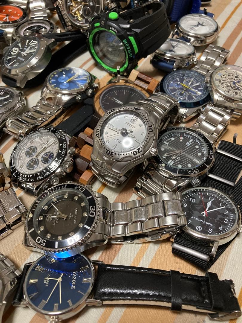 腕時計　まとめて　ジャンク　セイコー　オマージュ　G-SHOCK ケンテックス
