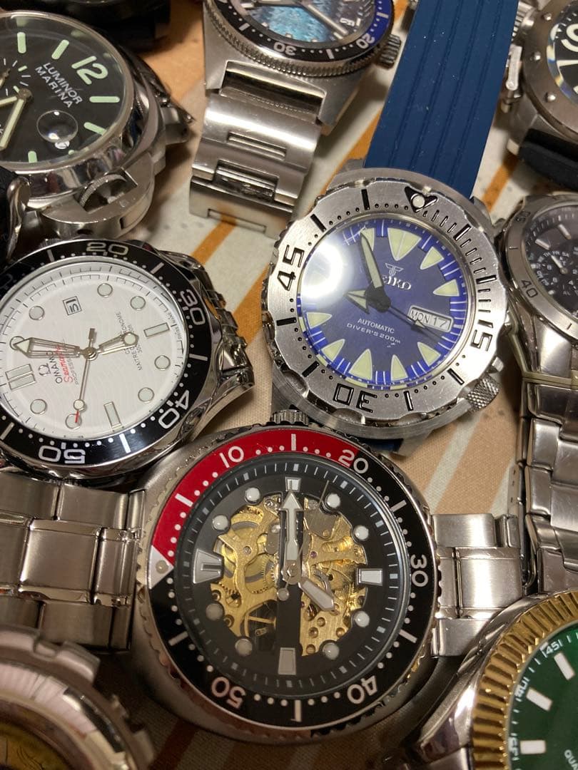 腕時計　まとめて　ジャンク　セイコー　オマージュ　G-SHOCK ケンテックス
