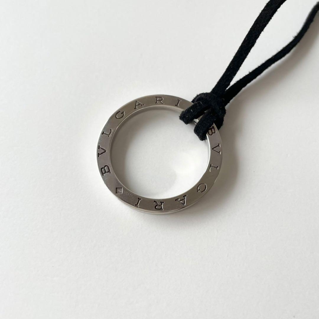 【新品・保管品】紐付き BVLGARI ブルガリ・ブルガリ キーリング