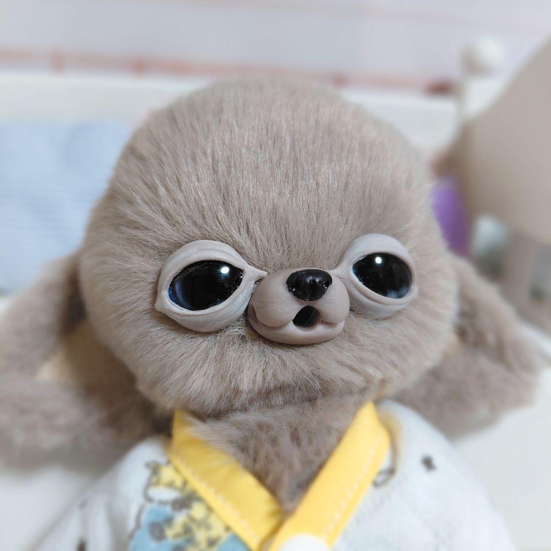 チワボボちゃん①　アートドール　ぬいぐるみ