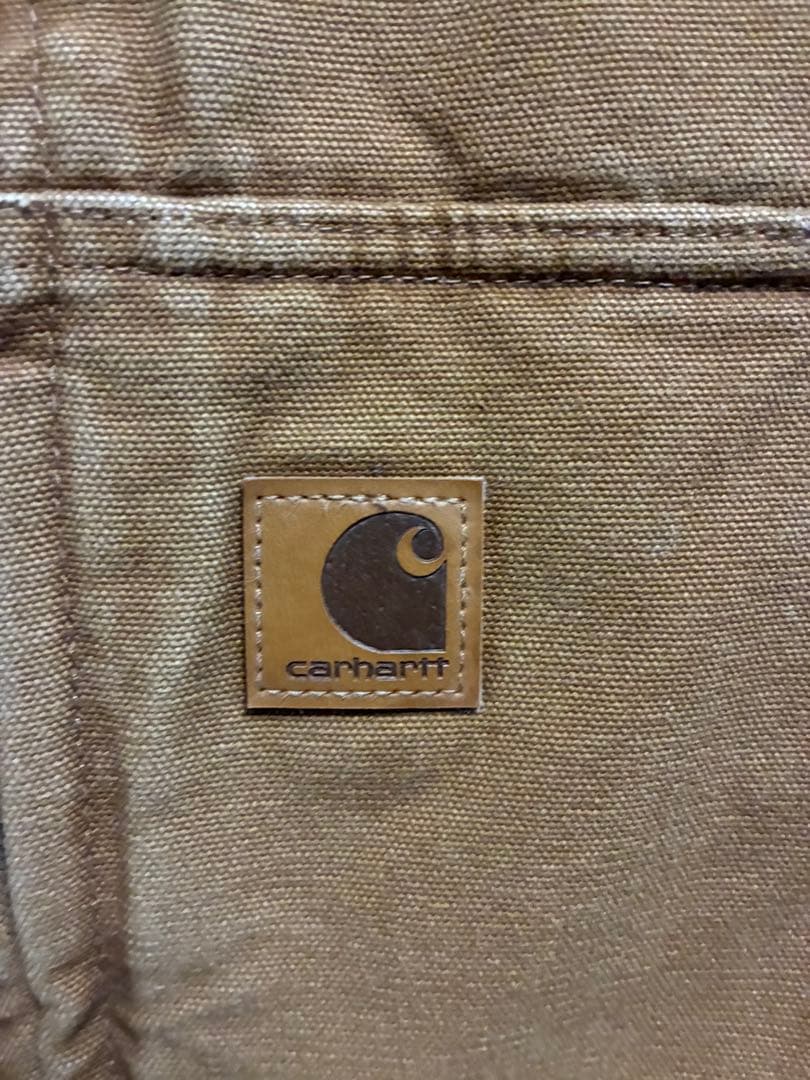 極美品 希少モデル！カーハート ヴィンテージ ダック生地モックネック ボアベスト