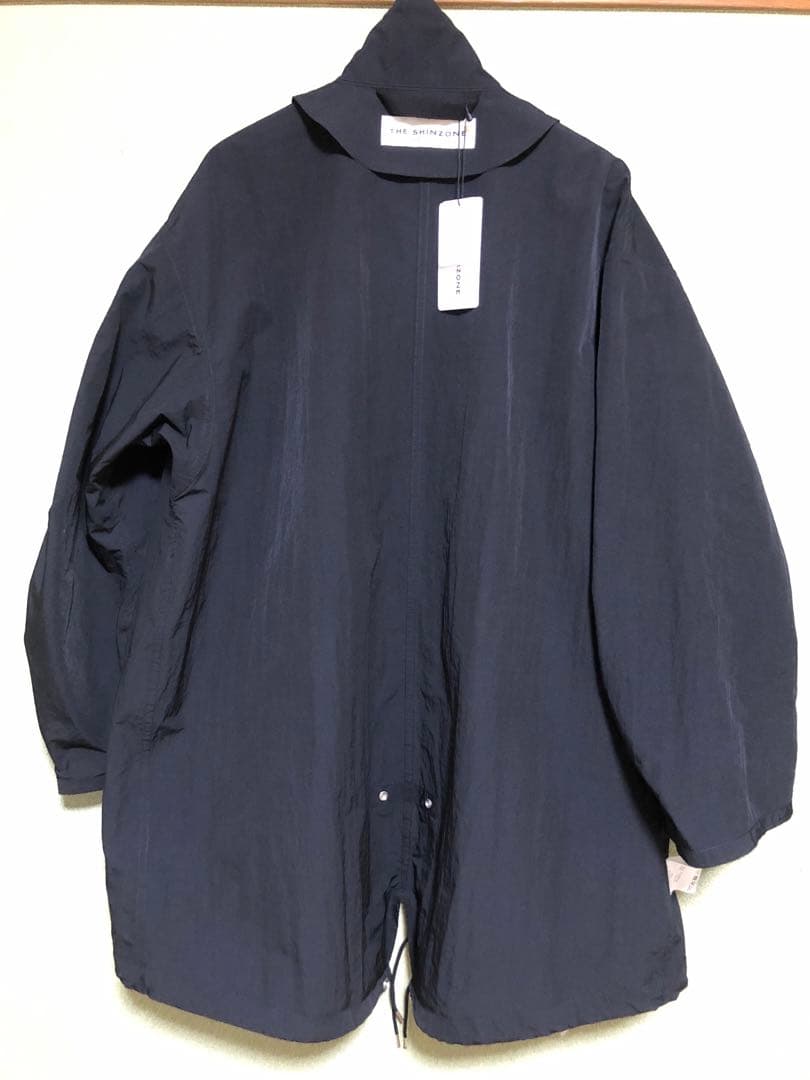 2025SS THE SHINZONE ライトモッズコート 黒　サイズ36