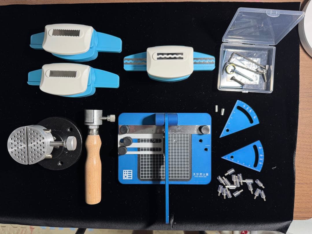 スジボリ堂　RPカッター　パーフェクトバイス　WAVE ディテールパンチセット