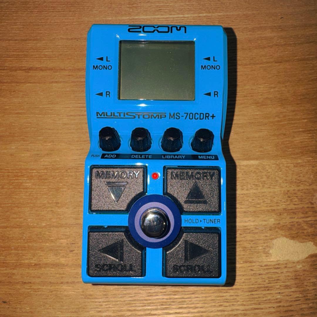 ギター ZOOM MS-70CDR+ MULTISTOMP