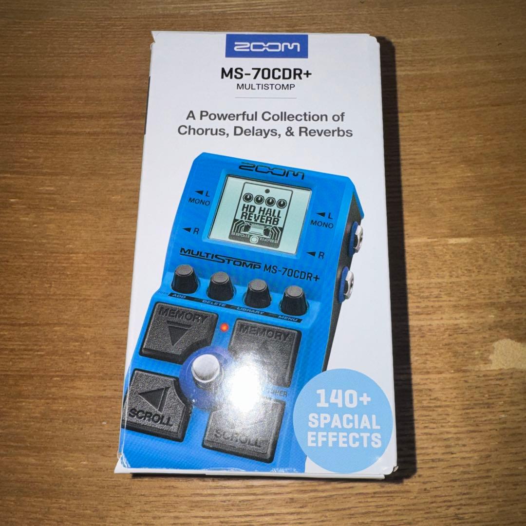 ギター ZOOM MS-70CDR+ MULTISTOMP