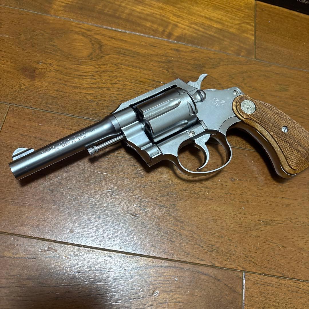 タナカ　コルトポジティブスペシャル　ステンレス　メッキ　リアルウッド　美品
