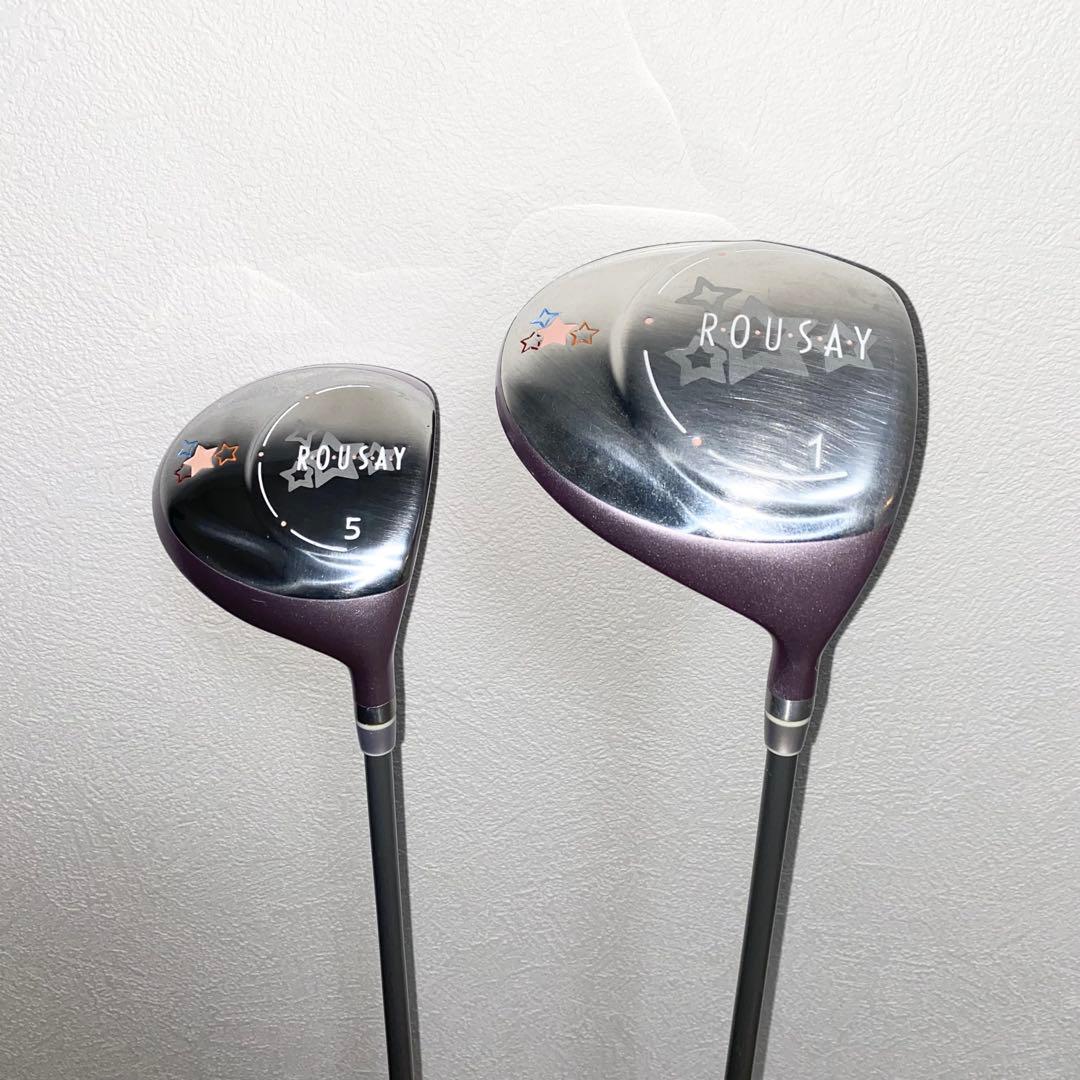 格安ROUSAYゴルフクラブ セット☆ツアーステージ キャディバッグ付レディース
