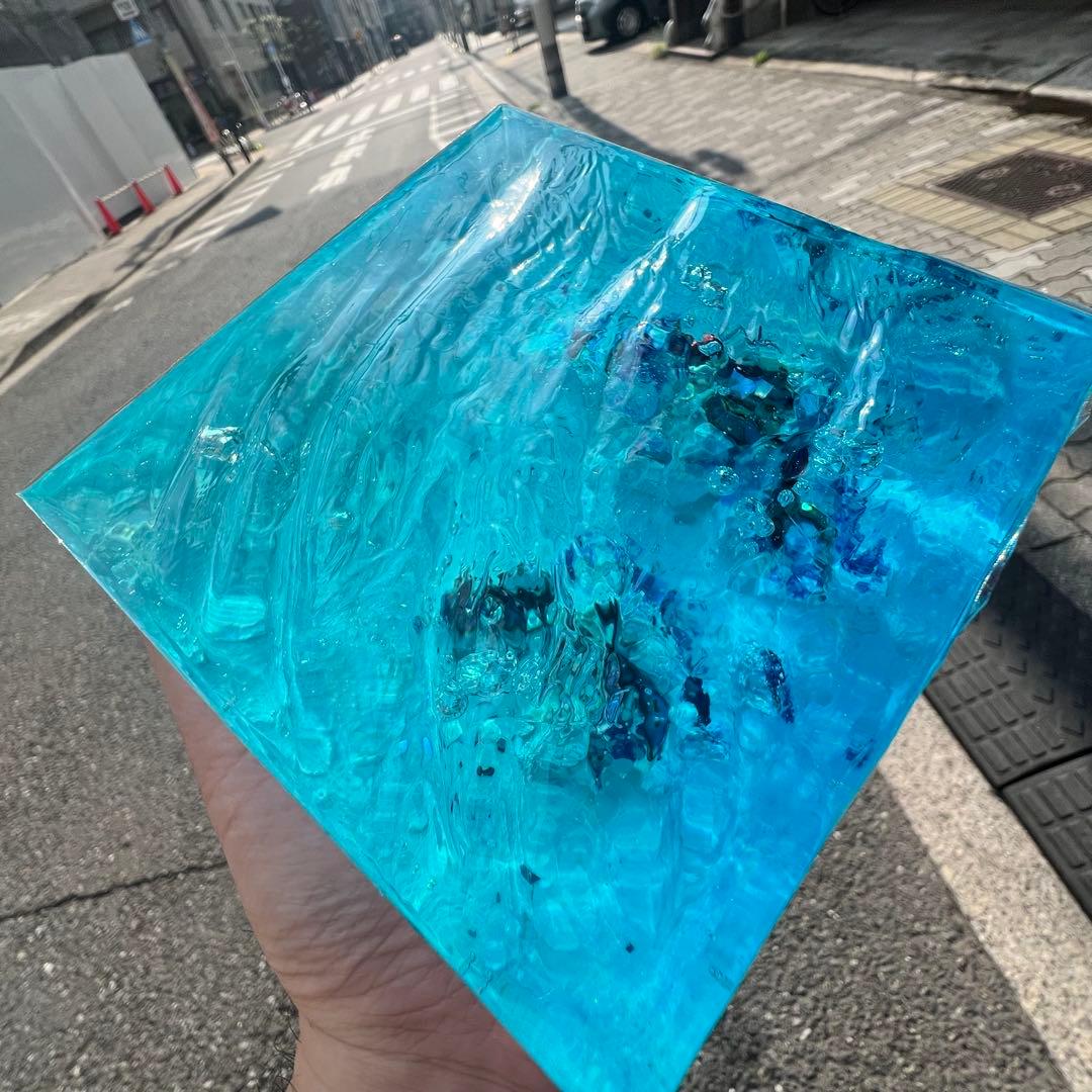 【波紋アート】さざなみクリスタル・プレミアム／期間限定でマルチminiライト付き