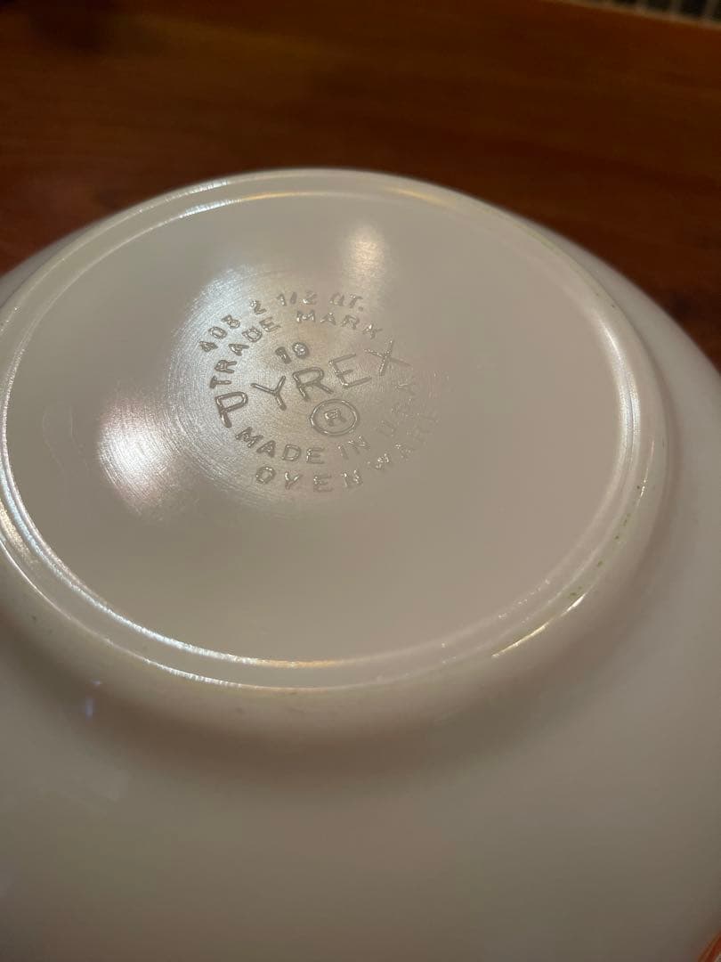 オールドパイレックス　大2中2小2の計6個　ボウルセット