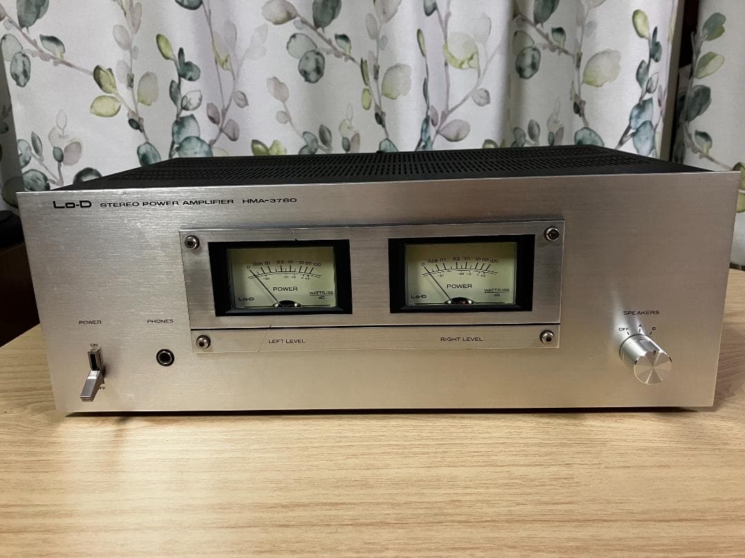 日立 Lo-D ステレオ パワーアンプ　HMA-3780