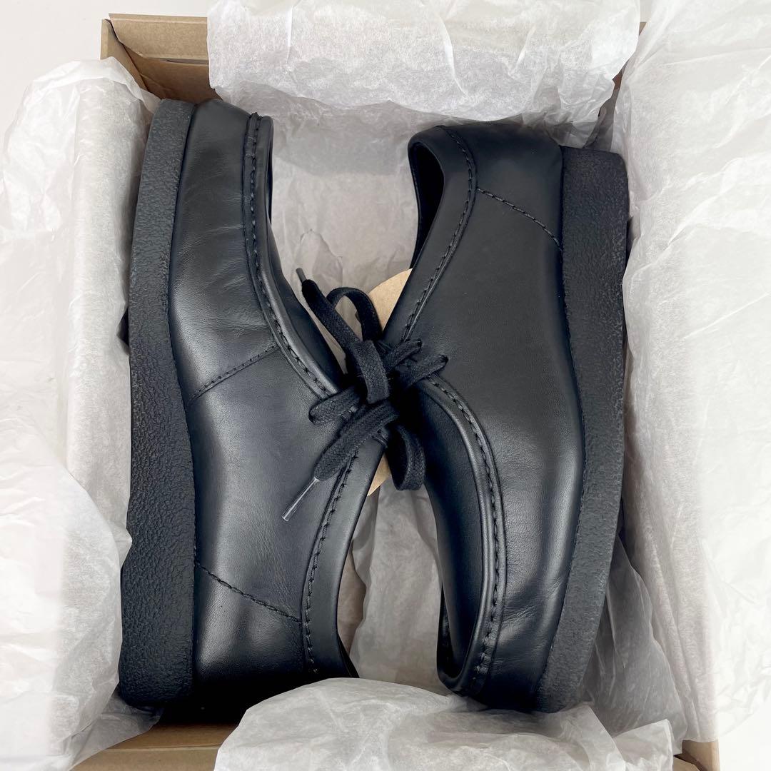 Clarks WallabeeEVO WP ワラビー【UK4 1/2】黒