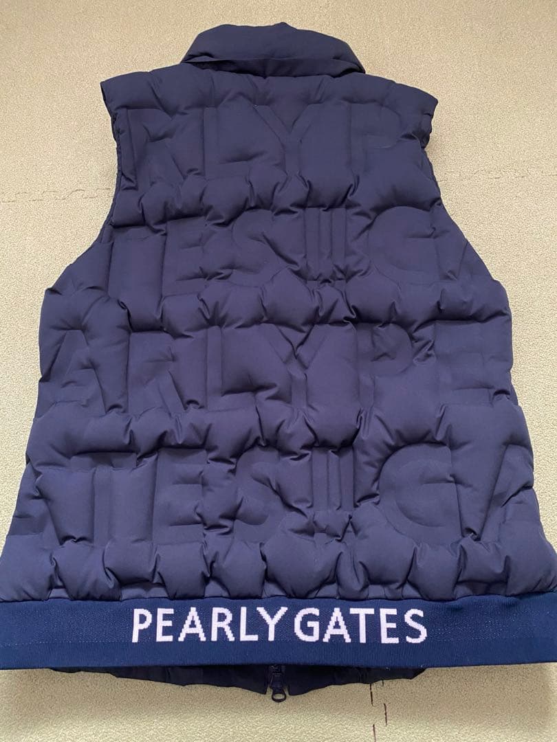【美品】PEARLY GATES ネイビー ベスト スカート セットアップ