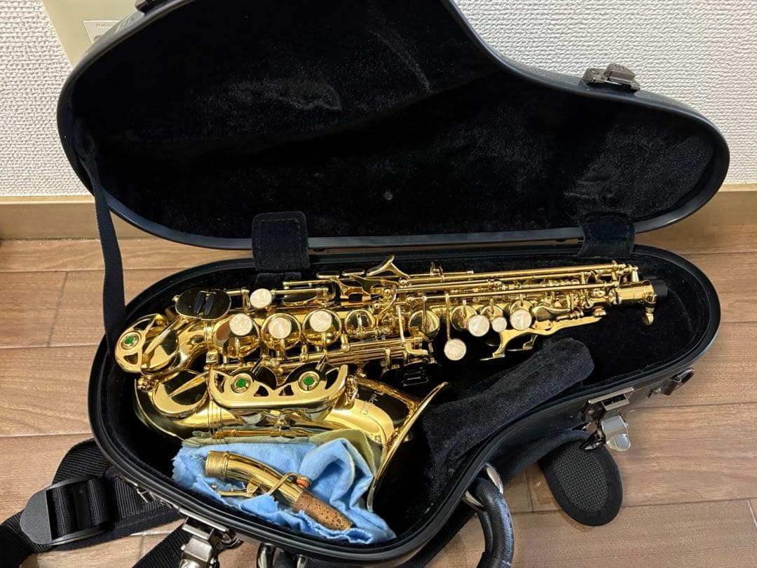 Antigua Eldon カーブドソプラノサックス　ヤナギサワブロンズネック付