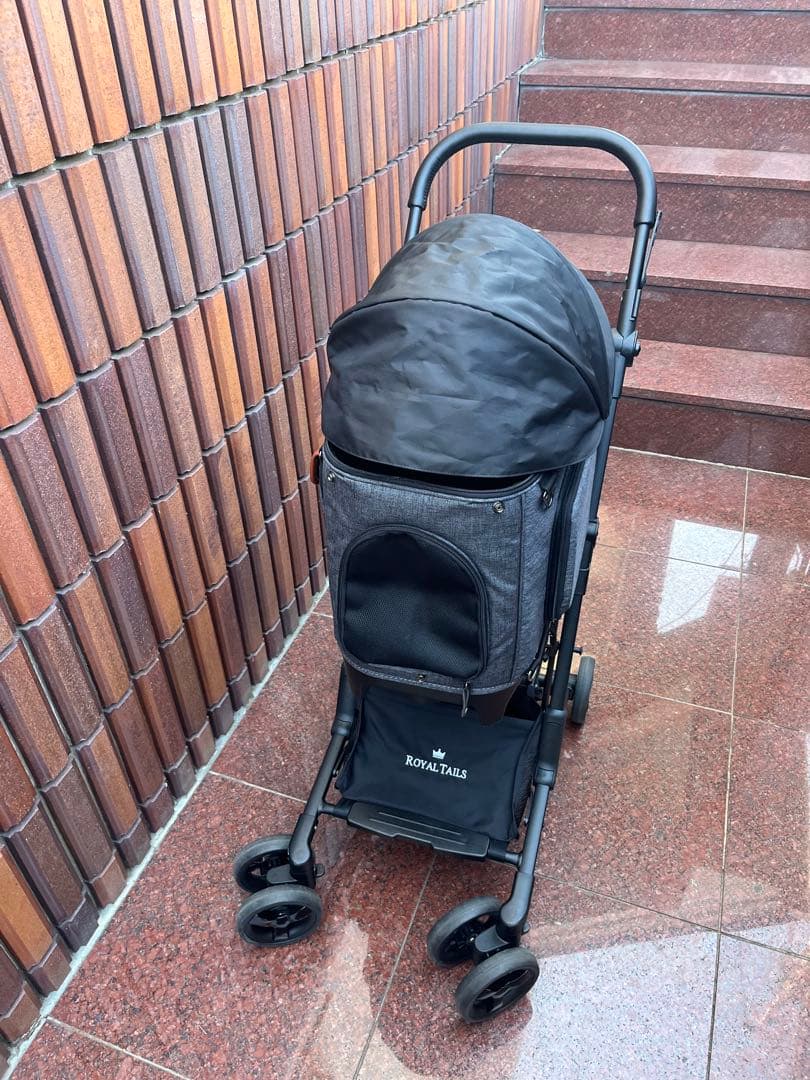  TAILS ロイヤルテイルズ アリス 7way ペットカート グレー