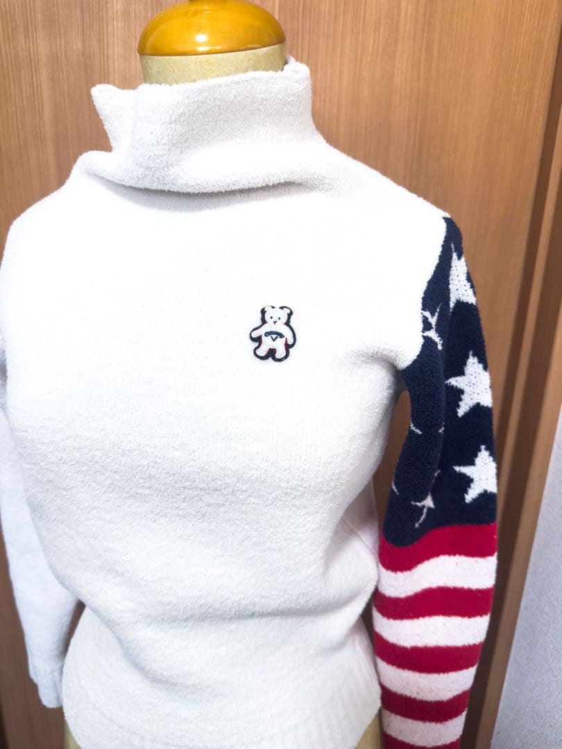 ３点セット【新品】キャロウェイ ホワイト フリース ニット スカート ハイネック