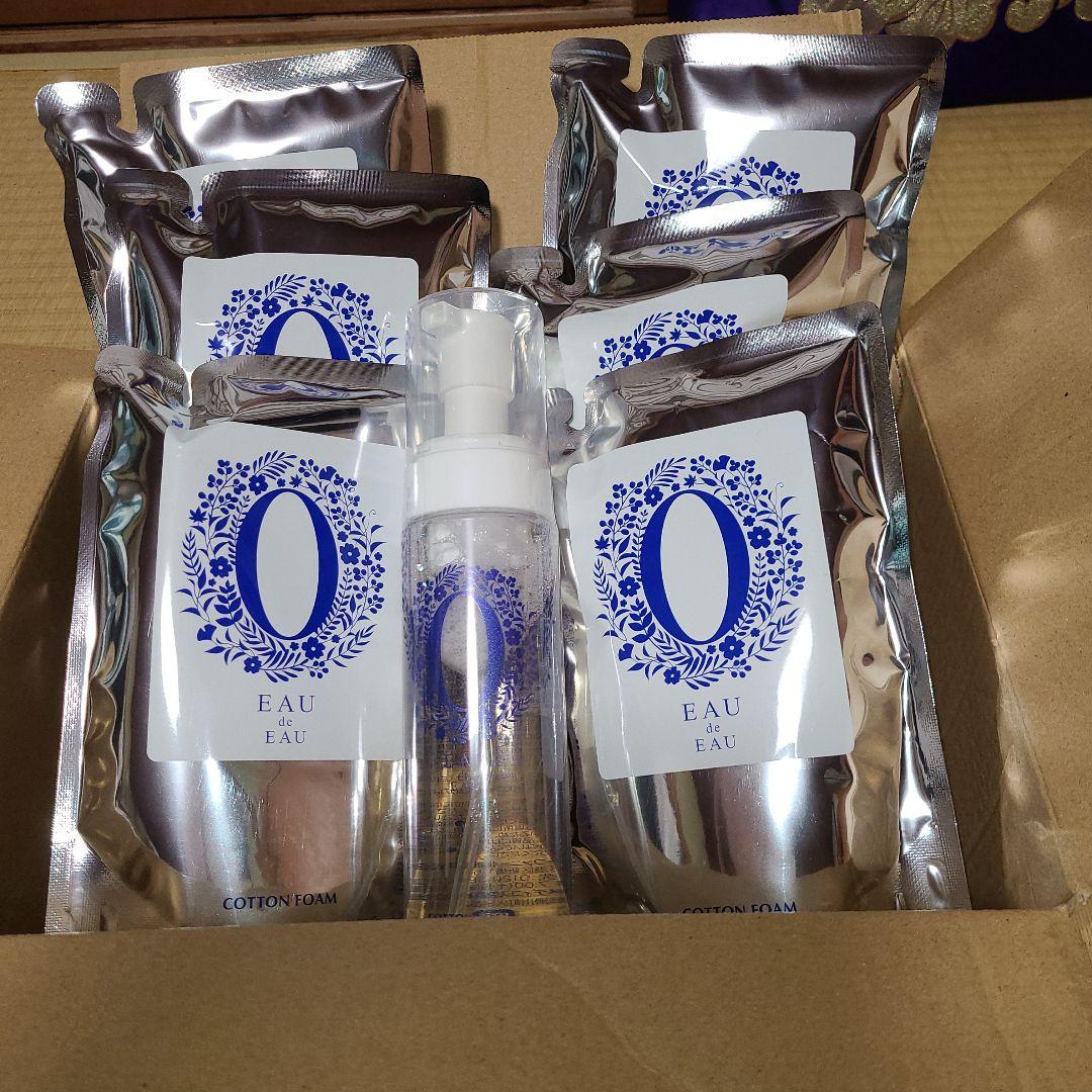 オーデュオー コットンフォーム 200ml本体1本& 詰め替え6袋セット