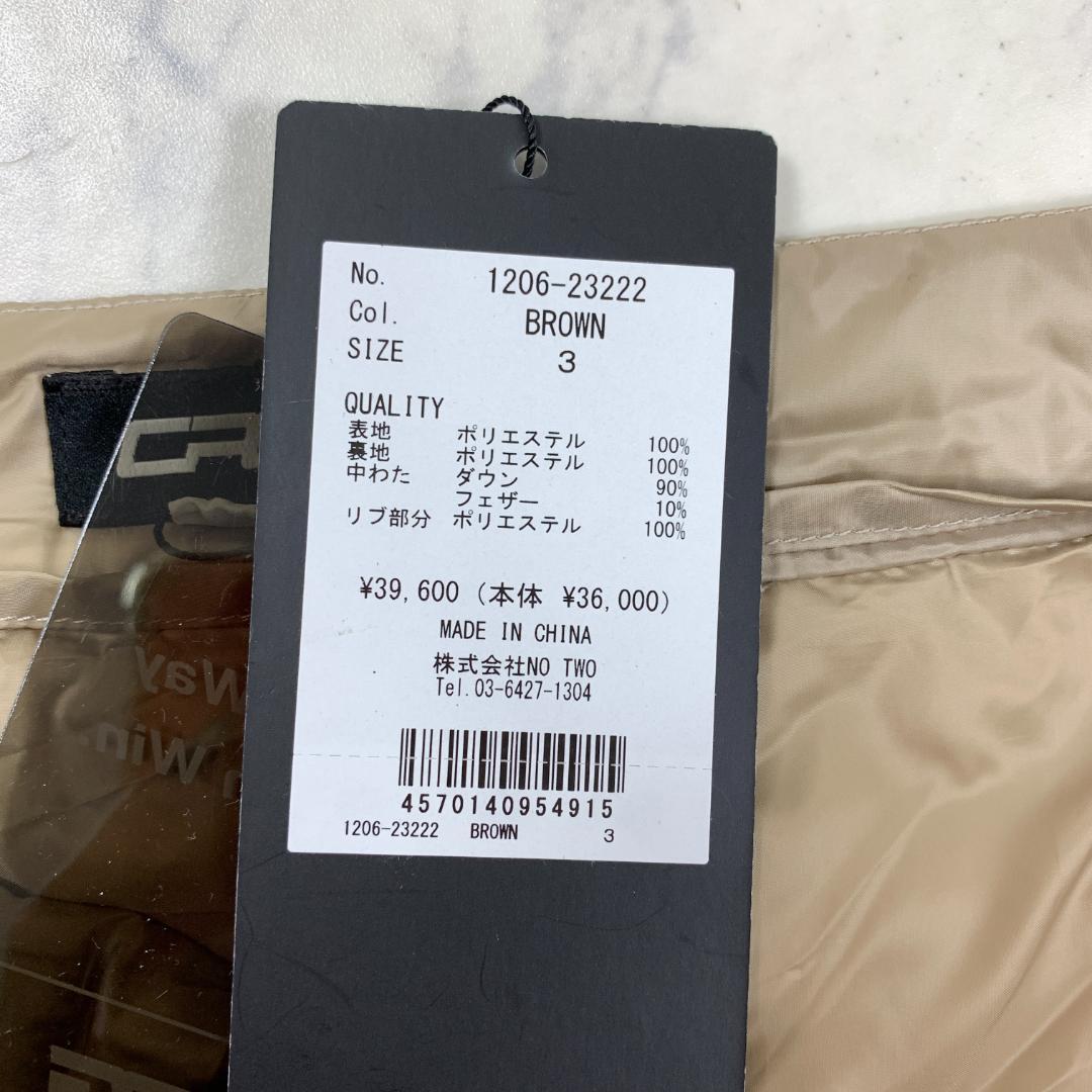 LA7736 新品タグ付き CPGGOLF ダウンタイトスカート ベージュ ３