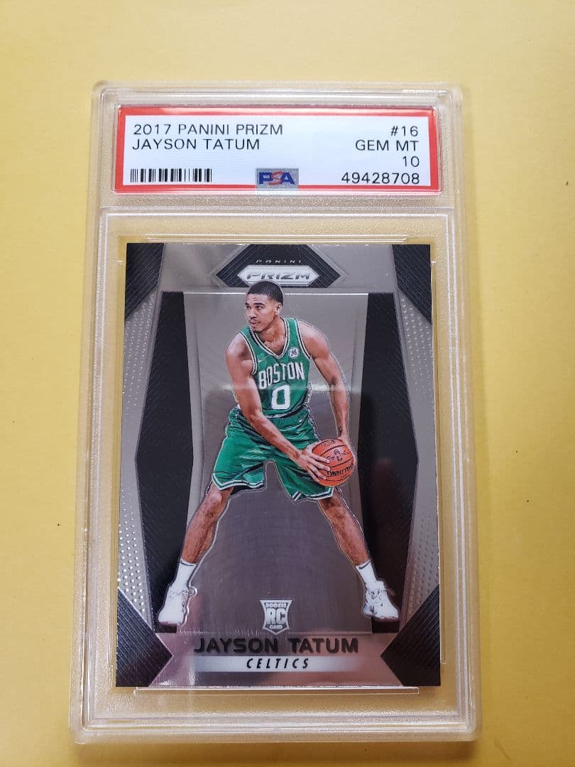NBAカード PSA10 ジェイソンテイタム 2017 プリズム ルーキーカード