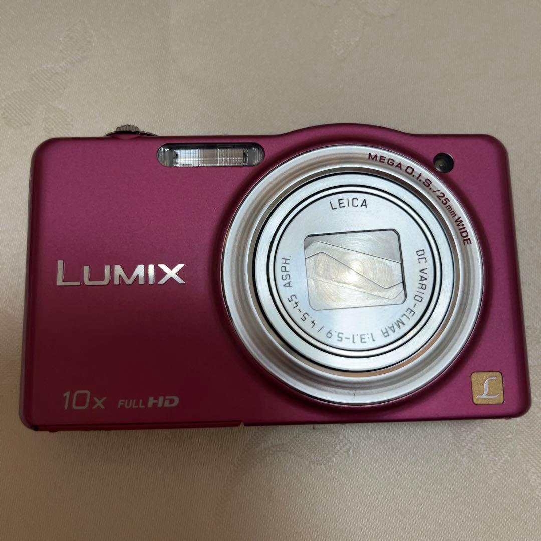 Panasonic LUMIX DMC-SZ7 ピンク デジカメ 動作確認済み