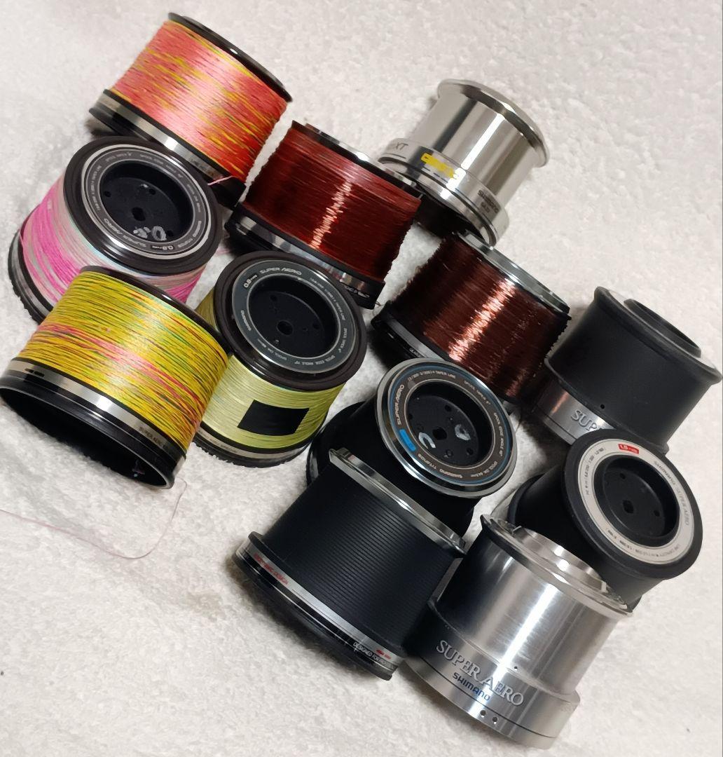 シマノスーパーエアロスプール12個まとめてキススペシャル等