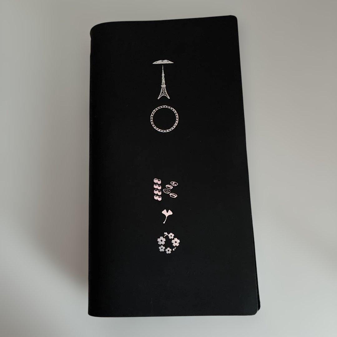 トラベラーズノートTOKYO EDITION黒 リフィル・ブラスチャームクリップ