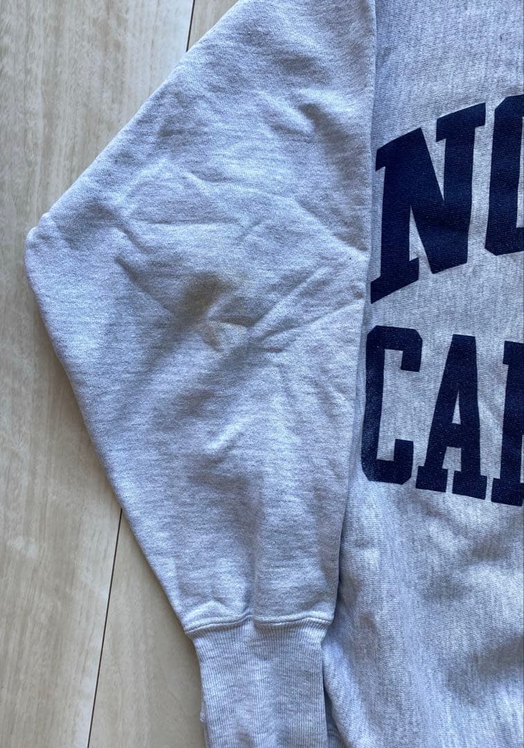 90s チャンピオンリバースウィーブ ノースカロライナ USA製 XL デカロゴ