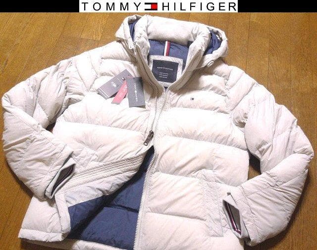 L日本サイズ位新品トミーヒルフィガーUSA限定極暖蓄熱 ダウンジャケット同機能