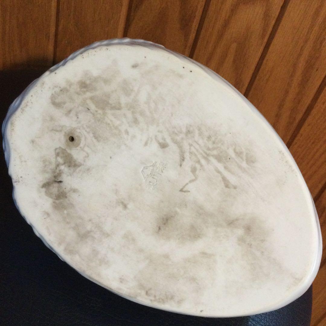 オールド深川製磁、鶴の小物入れ