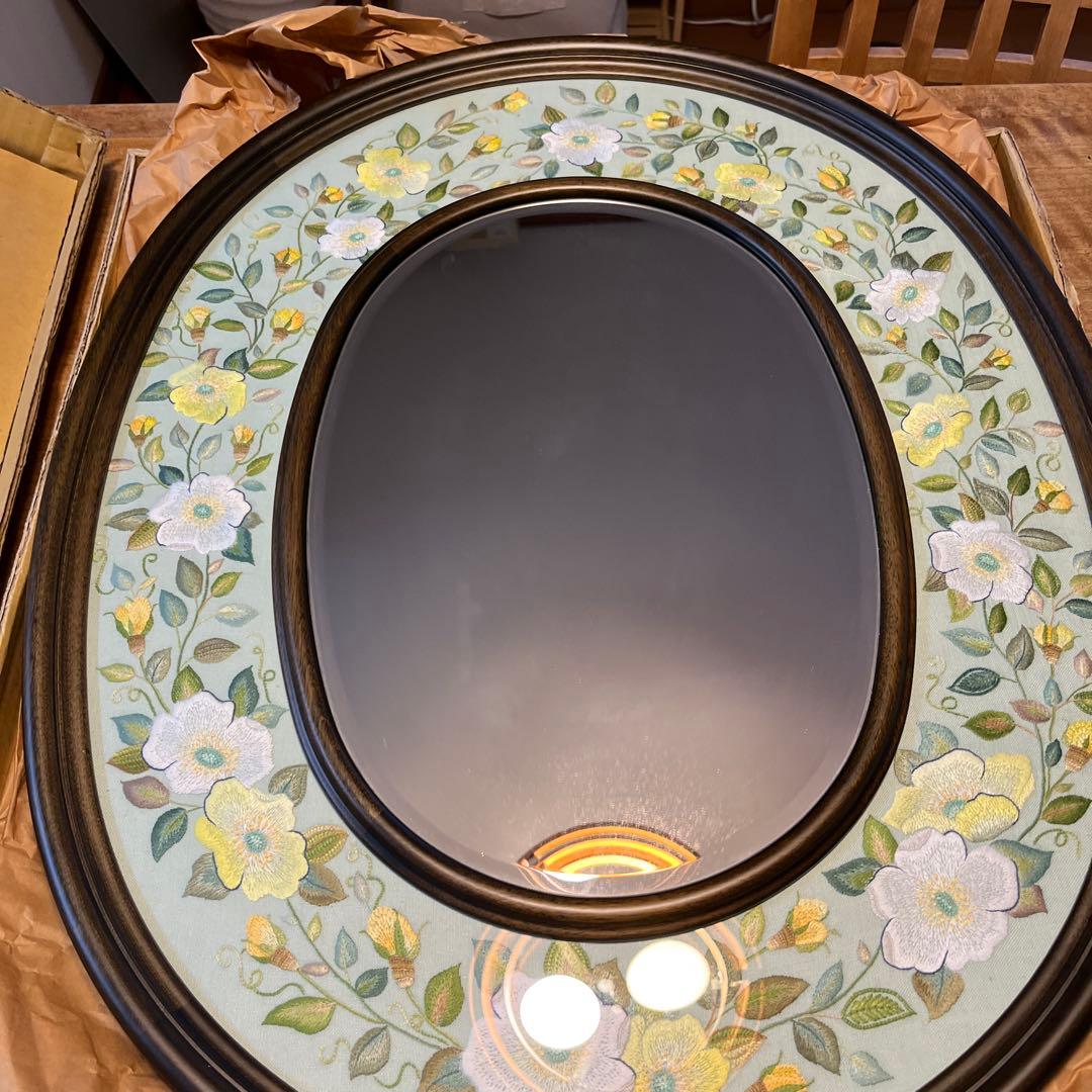 戸塚刺繍作品　額付き額大形