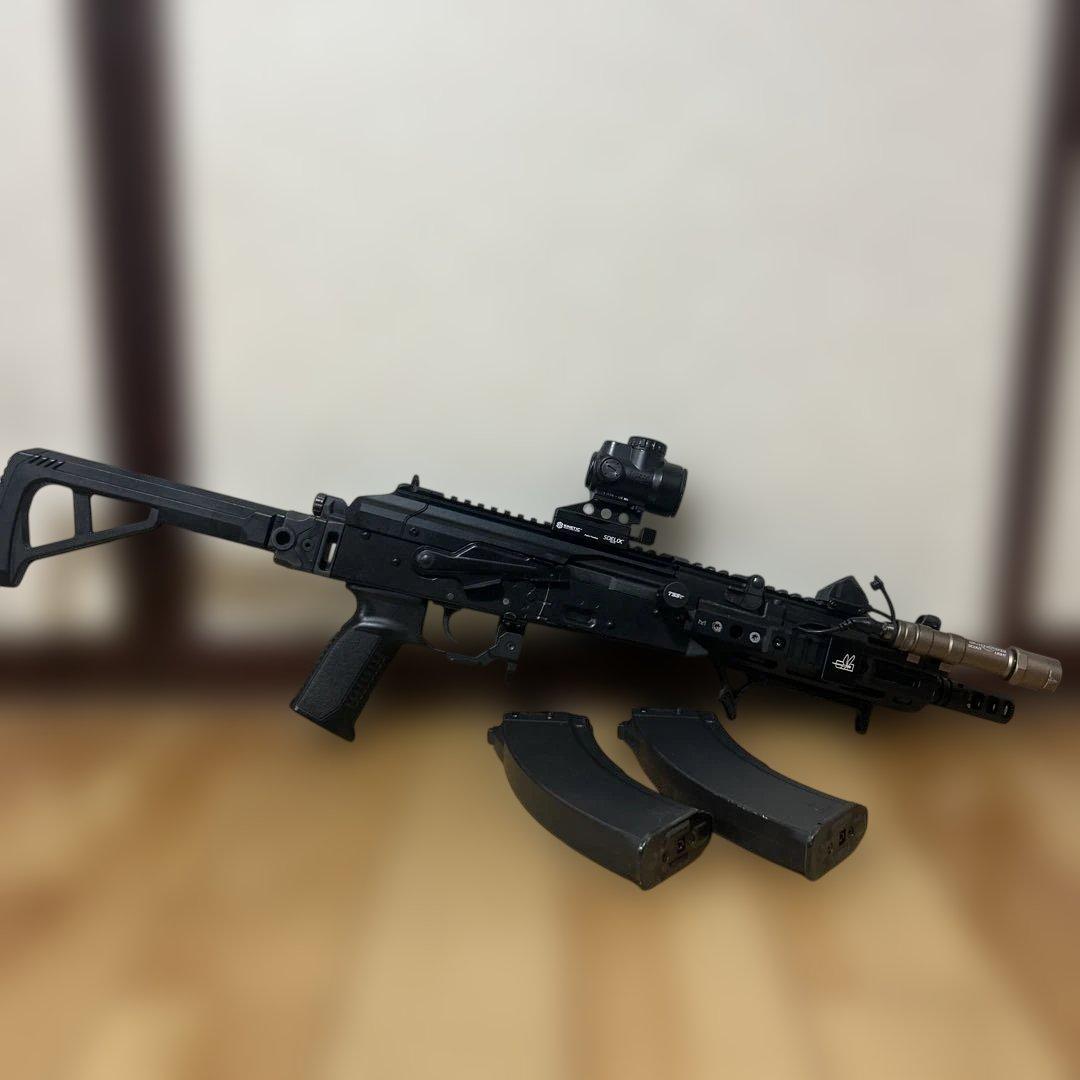 東京マルイAKX マガジン2 ドットサイトタクティカルライト