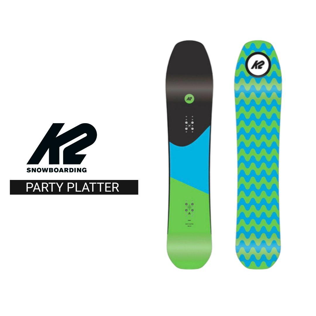 スノーボードビンディングブランドセット K2/part platter143cm