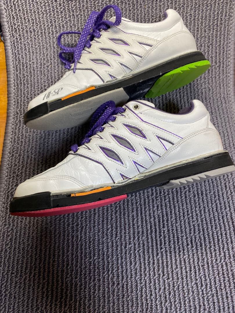 ボウリングシューズ 左右兼用 ハイスポーツ コアドロEVO・シューズカバー2枚