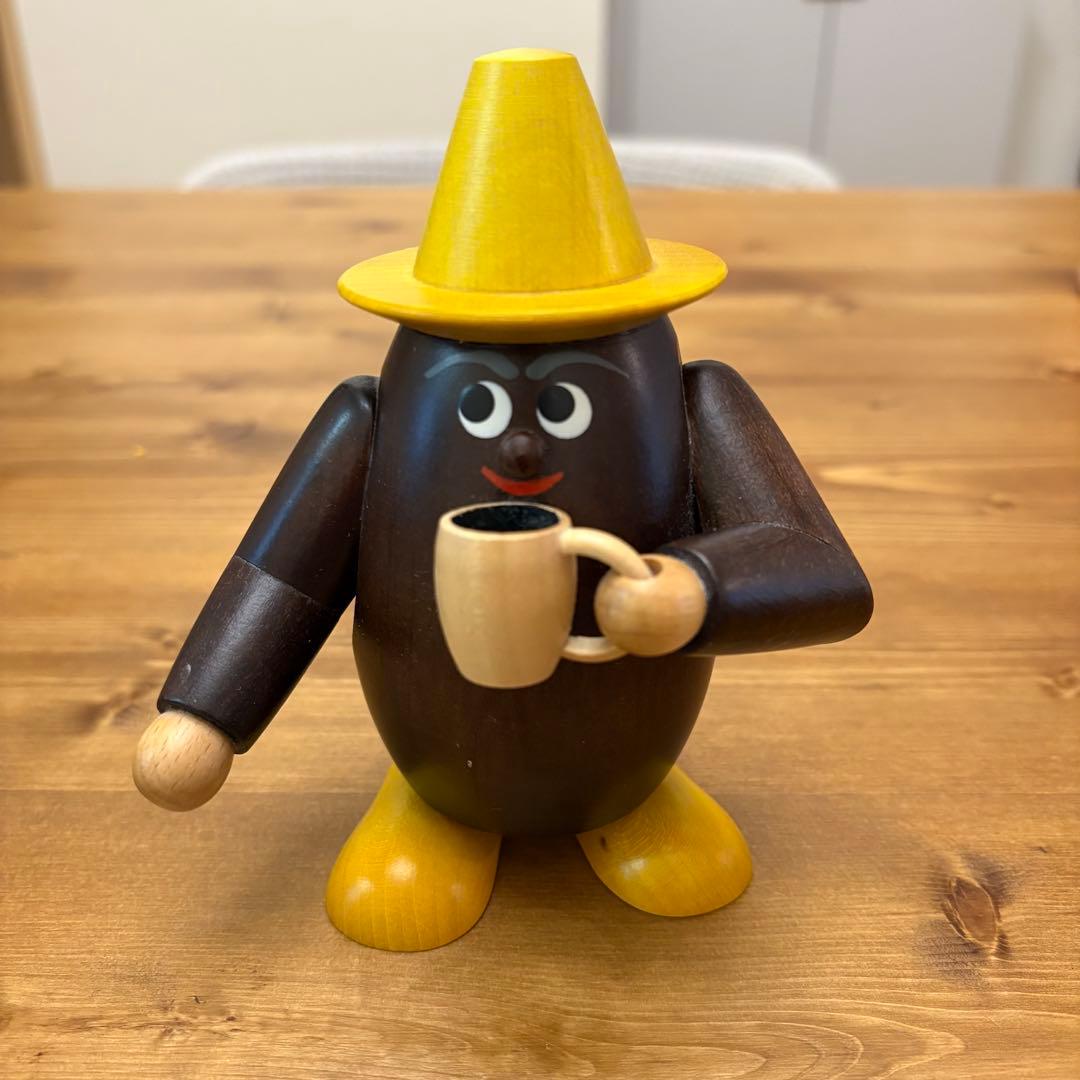 y*a様 煙だし人形・コーヒー豆くん　エルツ地方・ザイフェン