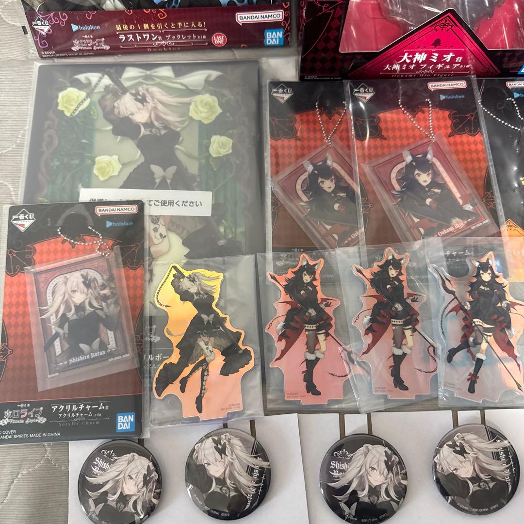 一番くじ ホロライブ Villain Style 犬神ミオ 角巻わため 下位賞