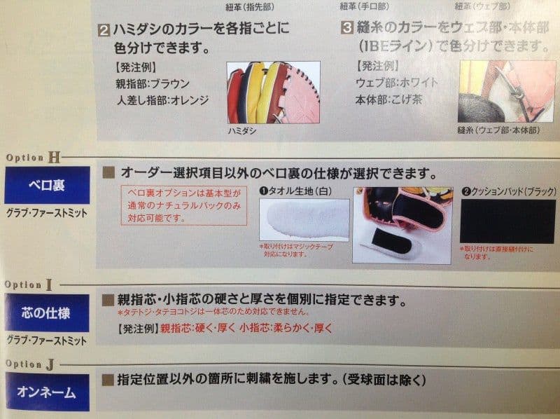 ふ*く様 ミズノプロ　軟式オーダーグラブ