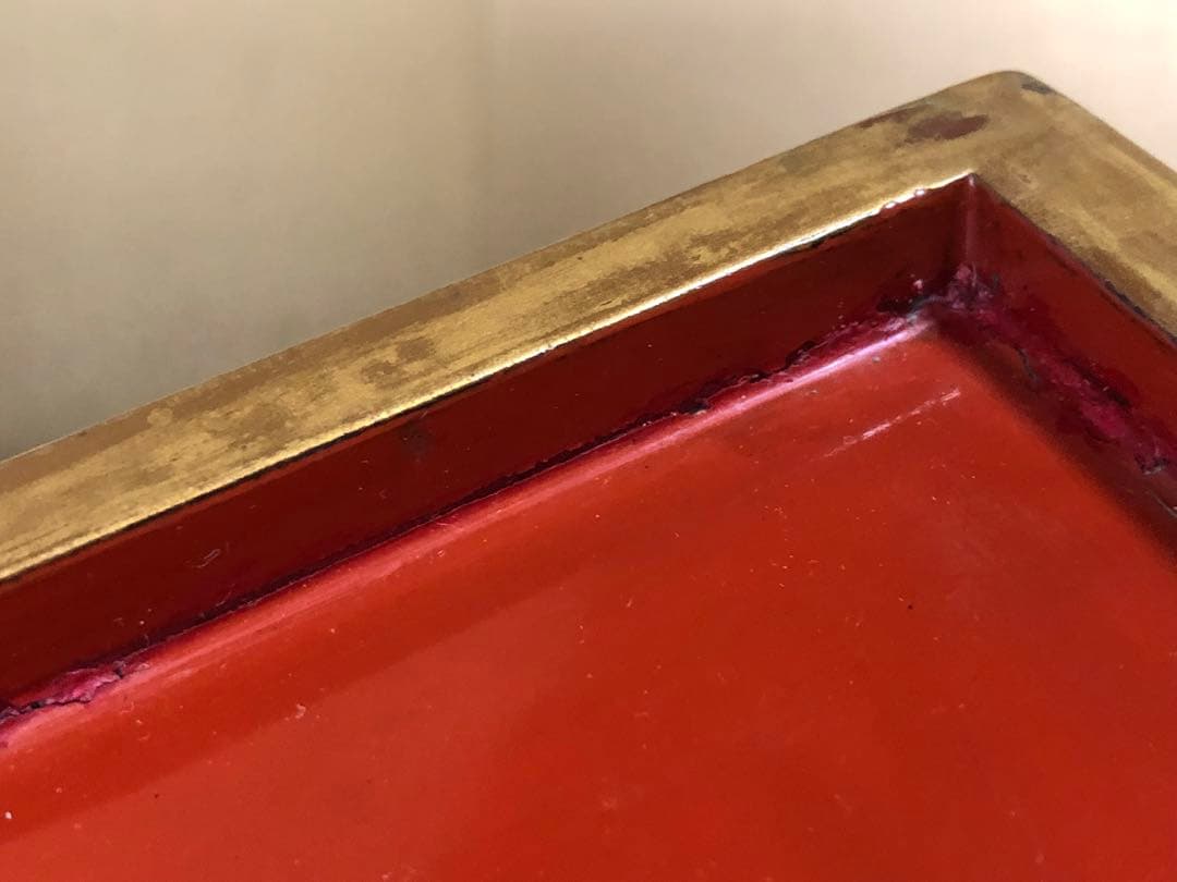 割引❗️《R》時代 黒内朱 梨地 蒔絵 五段重 替蓋 重台付 木箱251127お1