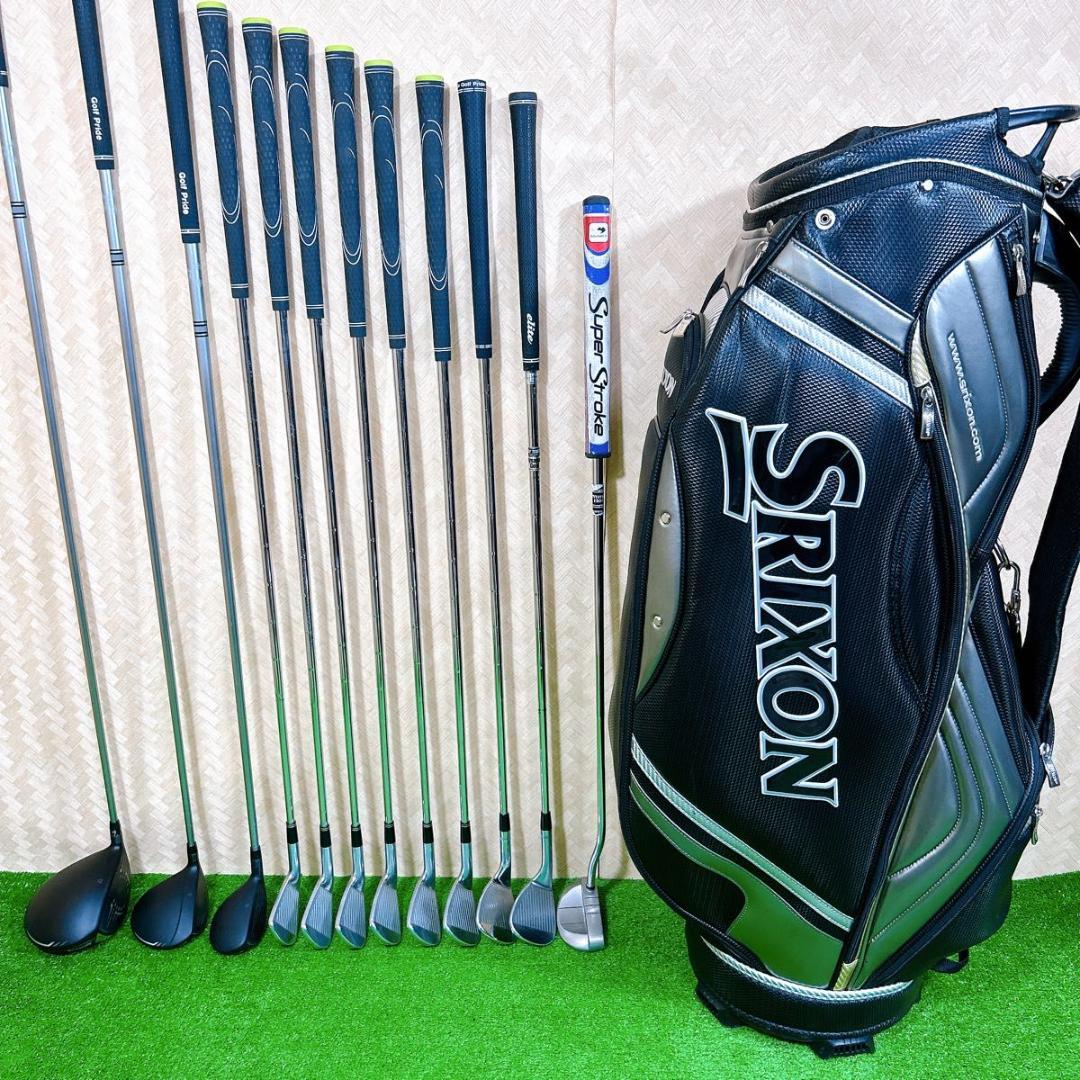 良品 スリクソン ZX7 MK II メンズ　ゴルフ 12本　セット S 初心者