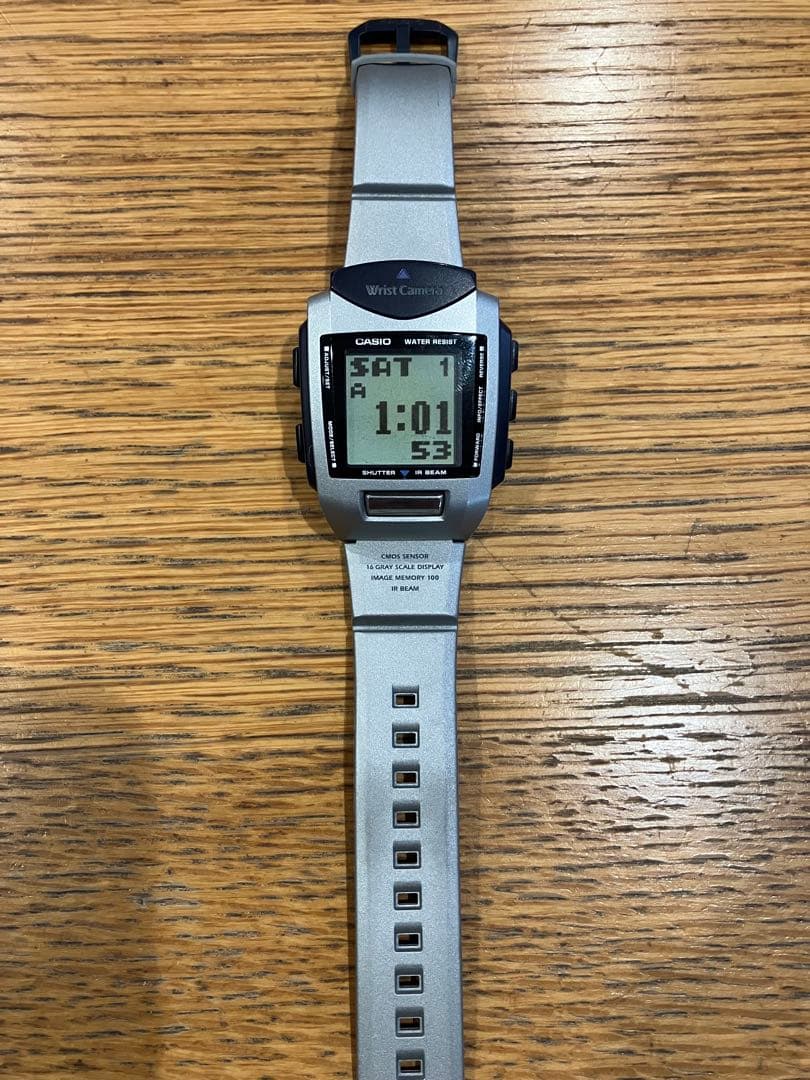 【希少・美品】CASIO カシオ Wrist Camera WQV-1