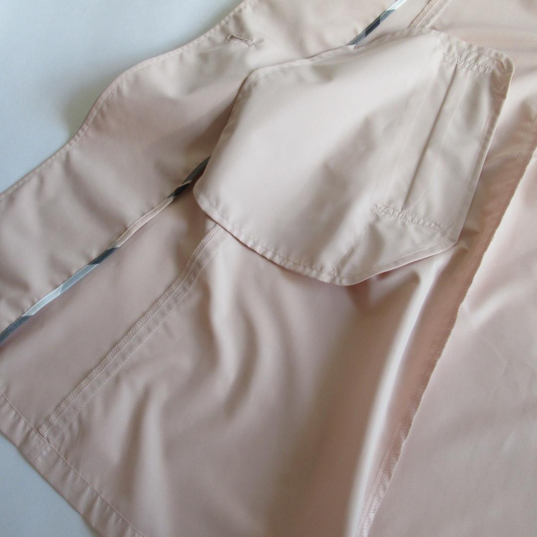 ブルーレーベルクレストブリッジ新品ピンク レインコート 36