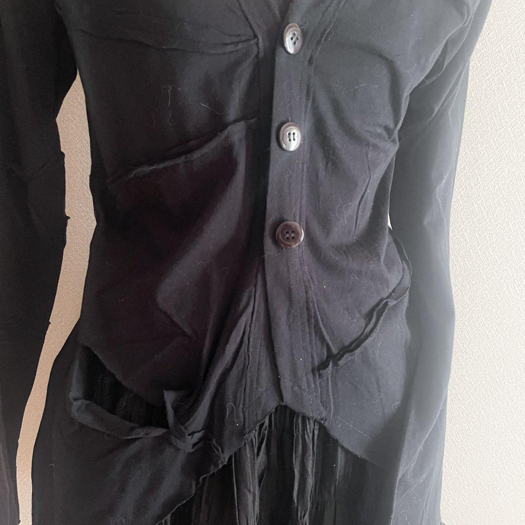 00s 希少 BPN 燕尾ツギハギダメージボレロ goth darkcore