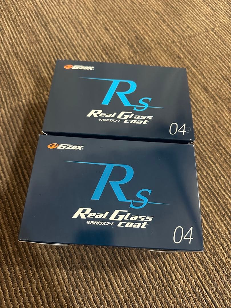 G'zox リアルガラスコート Rs コーティング剤 新品未使用品　2個セット品