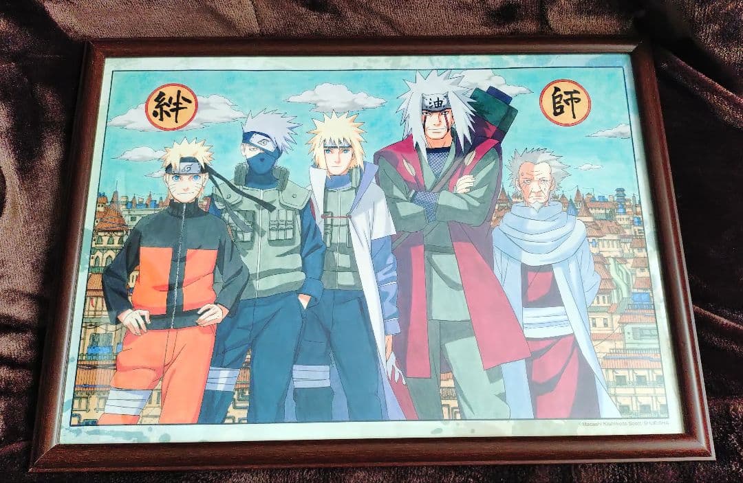 NARUTO　原作絵　ポスター