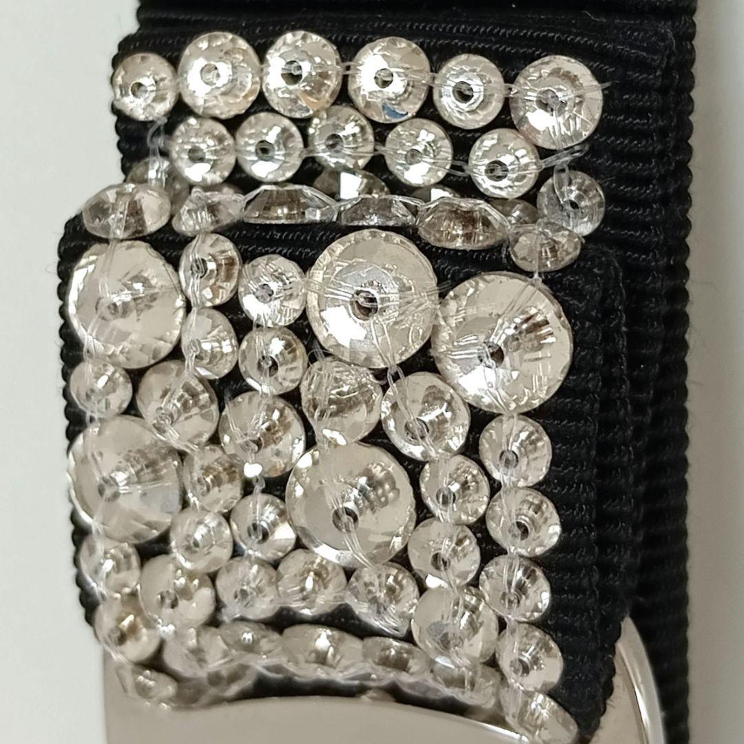 ANQ08 サルヴァトーレフェラガモ 美品 ヴァラリボン バレッタ 髪留め