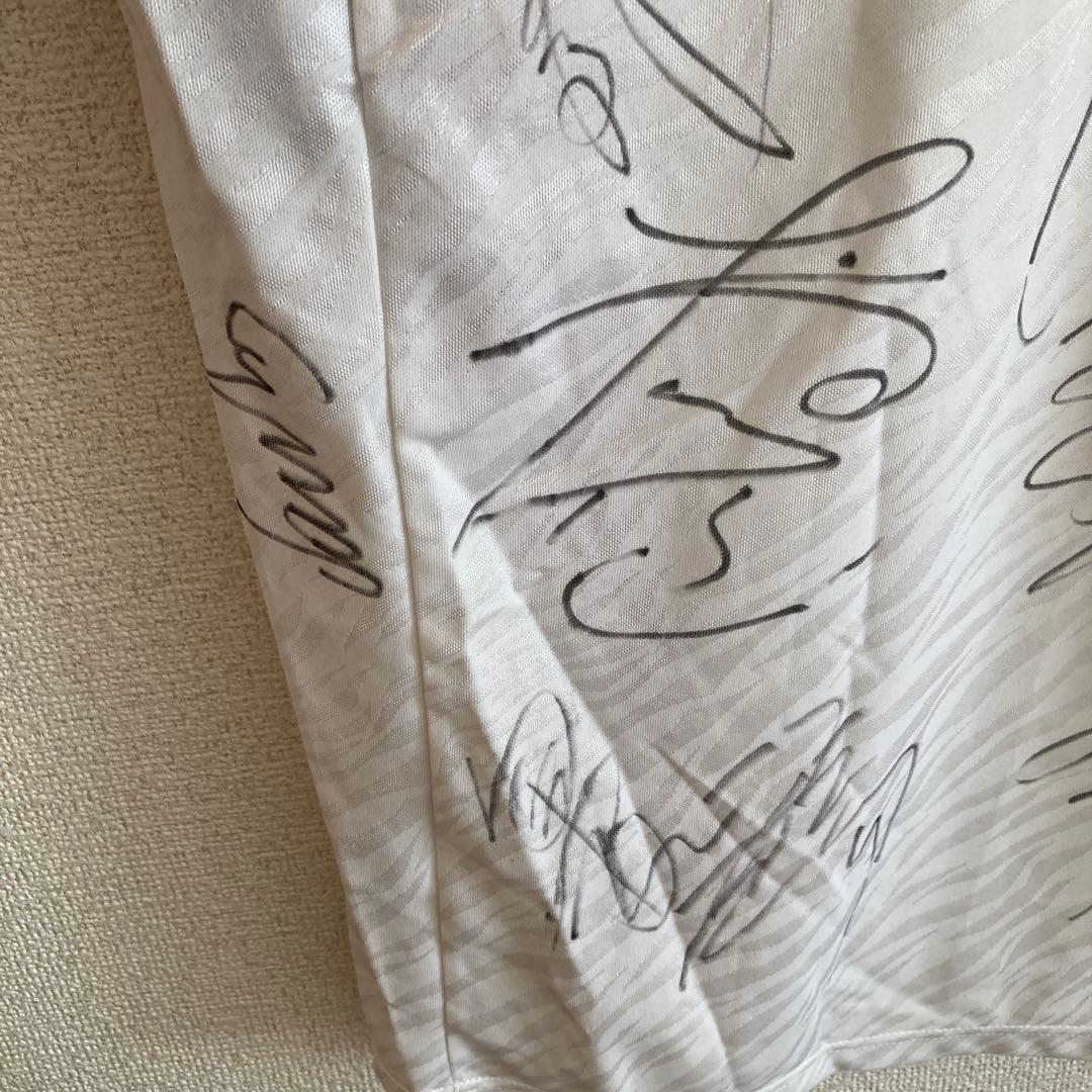 【貴重サイン多数】鹿島アントラーズ Jリーグ創設期　ユニフォーム　ビンテージ