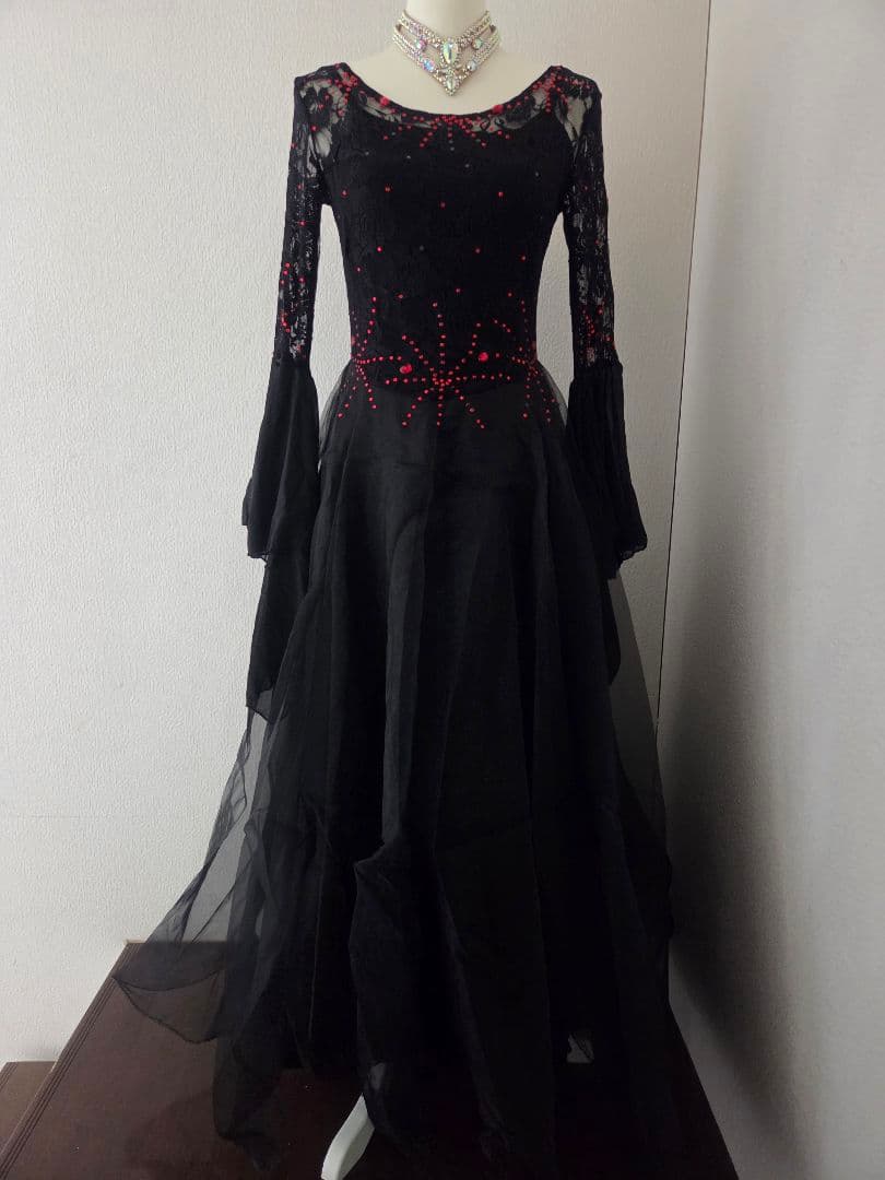 スタンダードドレス ブラック ボールルーム 社交ダンス