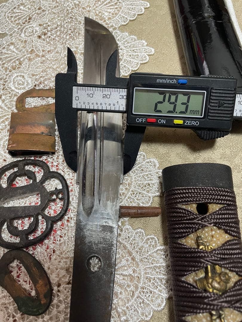 クラフトナイフ　拵え付き