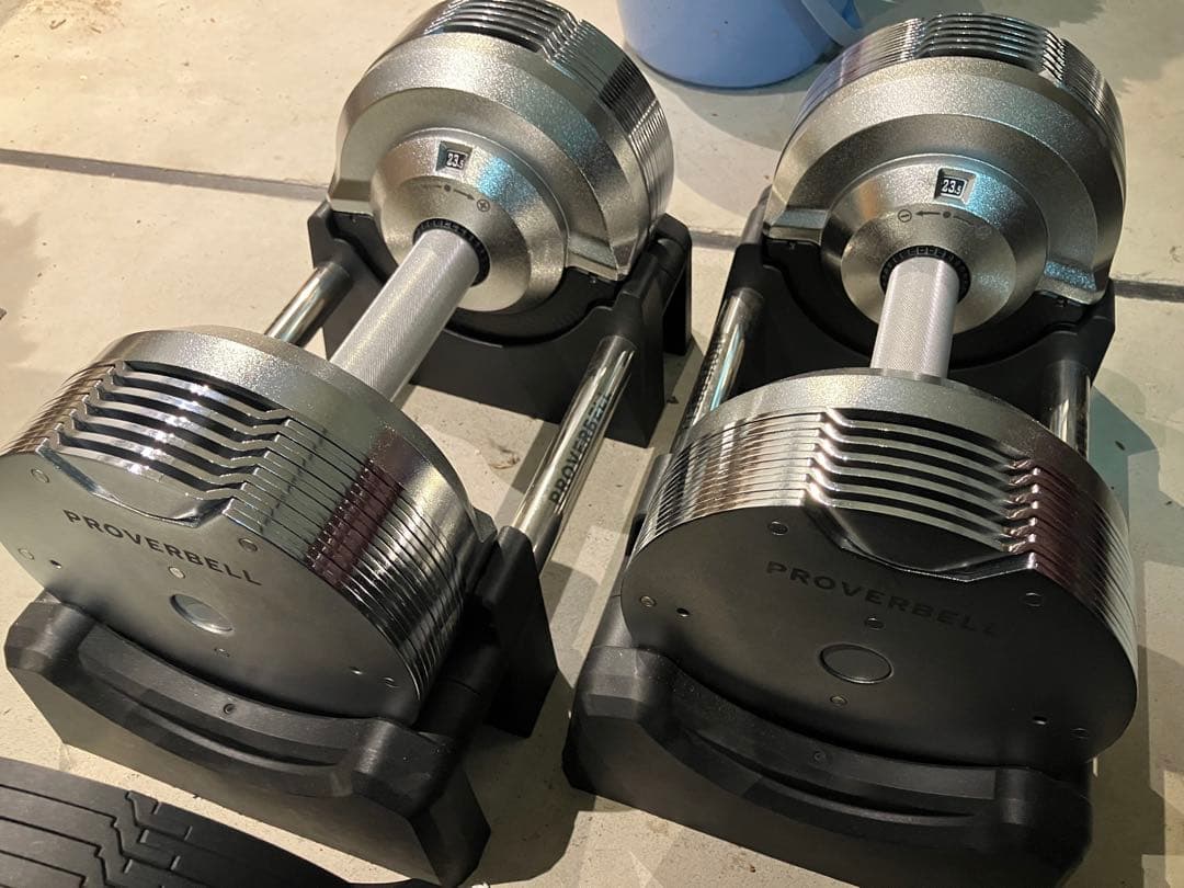 PROVERBELL 可変式ダンベル　23.5kg ペア