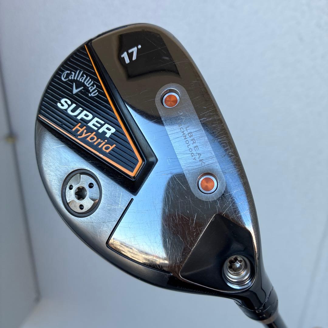 【5%引きセール】キャロウェイ SUPER Hybrid 17° ユーティリティ